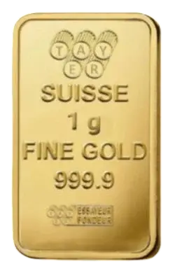 1 Gram Gold Bar