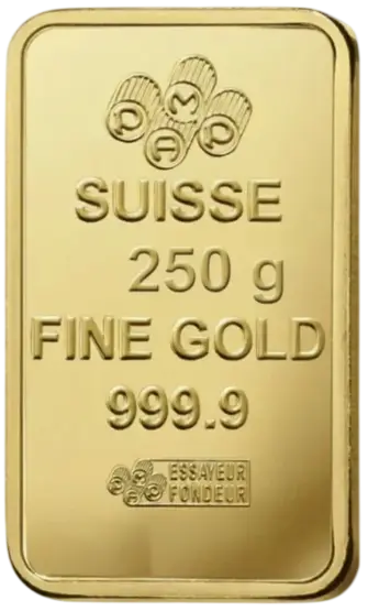 250 Gram Gold Bar