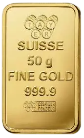 50 Gram Gold Bar